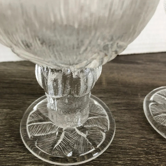 Vtg OIVA TOIKKA  Pair of Pioni Glasses - Picture 5 of 10